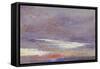 Study of Dawn: Purple Clouds, March 1868-John Ruskin-Framed Stretched Canvas