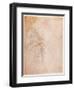 Study of Drapery (Black Chalk on Paper) C.1516 (Verso) (For Recto See 191775)-Michelangelo Buonarroti-Framed Giclee Print