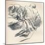 'Study of Drapery', c1916-John Singer Sargent-Mounted Giclee Print