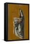 Study of Drapery for the Figure of Saint Bartholomew-Lorenzo di Credi-Framed Stretched Canvas
