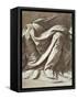 Study of Drapery-Leonardo da Vinci-Framed Stretched Canvas