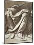 Study of Drapery-Leonardo da Vinci-Mounted Premium Giclee Print