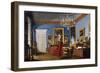 Study of Duke of Metternich at Registry of Vienna State Opera, 1829, Gouache, Austria, 19th Century-null-Framed Giclee Print