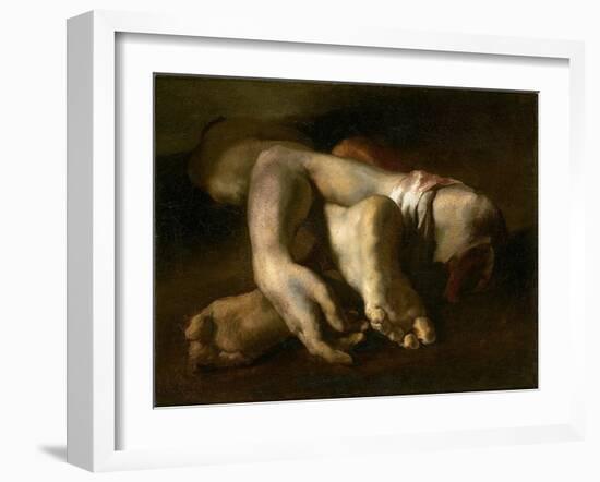 Study of Feet and Hands, C.1818-19-Théodore Géricault-Framed Giclee Print