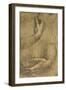 Study of female hands, c1472-c1519 (1883)-Leonardo Da Vinci-Framed Giclee Print