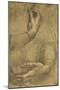 Study of female hands, c1472-c1519 (1883)-Leonardo Da Vinci-Mounted Giclee Print