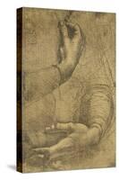 Study of female hands, c1472-c1519 (1883)-Leonardo Da Vinci-Stretched Canvas