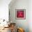 Study of Figure in Cubic Space Pink Version-Guilherme Pontes-Framed Giclee Print displayed on a wall
