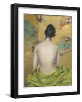 Study of Flesh Colour and Gold, 1888-William Merritt Chase-Framed Giclee Print