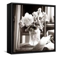 Study of Floral Arrangement-Edoardo Pasero-Framed Stretched Canvas