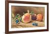 Study Of Fruit, 1877-John William Hill-Framed Art Print