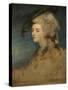 Study of Georgiana Spencer-Sir Joshua Reynolds-Stretched Canvas