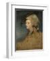 Study of Georgiana Spencer-Sir Joshua Reynolds-Framed Giclee Print