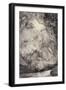 Study of Gneiss Rock, Glenfinlas, 1853-54-John Ruskin-Framed Giclee Print