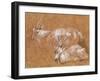 Study of Goats-Thomas Gainsborough-Framed Giclee Print