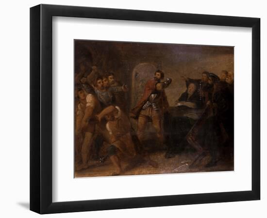 Study of Gottfried Von Berlichingen-Emil Jacobs-Framed Giclee Print