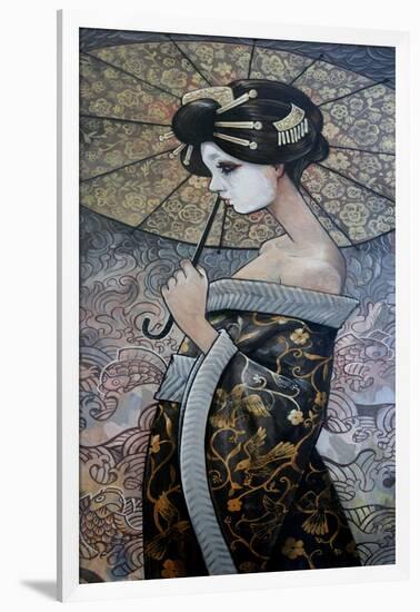 Study of Grace-Aaron Jasinski-Framed Art Print