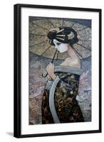 Study of Grace-Aaron Jasinski-Framed Art Print