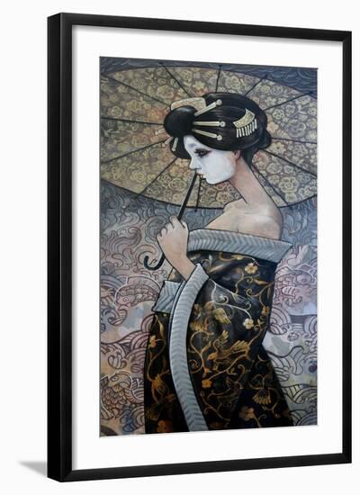 Study of Grace-Aaron Jasinski-Framed Art Print