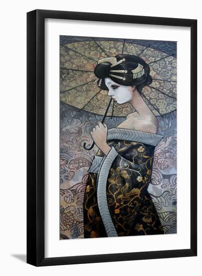 Study of Grace-Aaron Jasinski-Framed Art Print