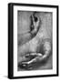 Study of Hands, 15th Century-Leonardo da Vinci-Framed Giclee Print