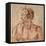 Study of Head and Shoulders-Michelangelo Buonarroti-Framed Stretched Canvas