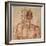 Study of Head and Shoulders-Michelangelo Buonarroti-Framed Giclee Print