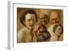 Study of Heads, C. 1830-Aleksandr Andreevich Ivanov-Framed Giclee Print