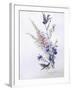 Study of Heather Cornflower and Blossom-Madeleine Lemaire-Framed Giclee Print