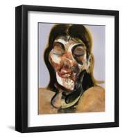 Study of Henrietta Moraes, c.1969-Francis Bacon-Framed Art Print