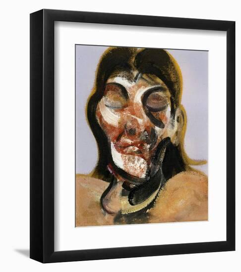 Study of Henrietta Moraes, c.1969-Francis Bacon-Framed Art Print