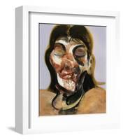 Study of Henrietta Moraes, c.1969-Francis Bacon-Framed Art Print