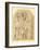 Study of Horses and Riders, C.1480-Leonardo da Vinci-Framed Giclee Print