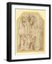 Study of Horses and Riders, C.1480-Leonardo da Vinci-Framed Giclee Print