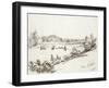 Study of Kew Gardens-Camille Pissarro-Framed Giclee Print