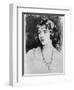 Study of Lady Elizabeth Bowes-Lyon, 1923-John Singer Sargent-Framed Giclee Print