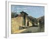 Study of Landscape, Ca 1861-Cristiano Banti-Framed Giclee Print