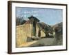Study of Landscape, Ca 1861-Cristiano Banti-Framed Giclee Print