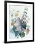 Study of Lilac, Capucine and Fuchsia-Pierre-Joseph Redouté-Framed Giclee Print