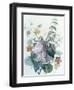 Study of Lilac, Capucine and Fuchsia-Pierre-Joseph Redouté-Framed Giclee Print