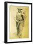 Study of Male Figure, 1895-Giuseppe Pellizza da Volpedo-Framed Giclee Print