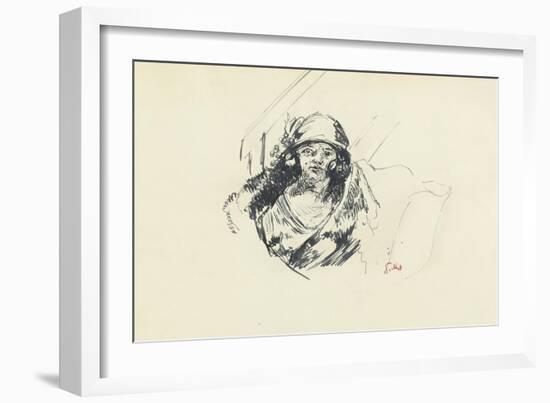 Study of Miss Fairfax-Walter Richard Sickert-Framed Giclee Print