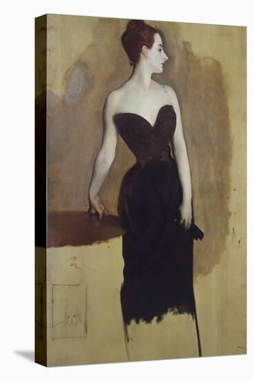 Study of Mme Gautreau-John Singer Sargent-Stretched Canvas