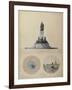 Study of Monument for La Fayette-null-Framed Giclee Print