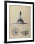 Study of Monument for La Fayette-null-Framed Giclee Print