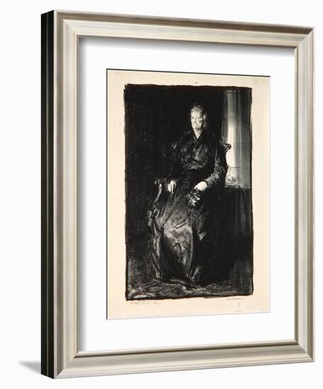 Study of My Mother, 1921-George Wesley Bellows-Framed Giclee Print