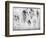 Study of Nude Men-Leonardo da Vinci-Framed Giclee Print