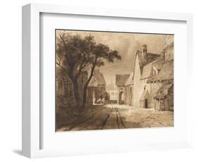 Study of Old Buildings-Samuel Palmer-Framed Giclee Print