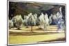 Study of Olive Trees, no.2-Helen J. Vaughn-Mounted Giclee Print