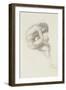 Study of Perseus for 'The Call of Perseus'-Edward Burne-Jones-Framed Giclee Print